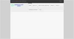 Desktop Screenshot of library.unilag.edu.ng